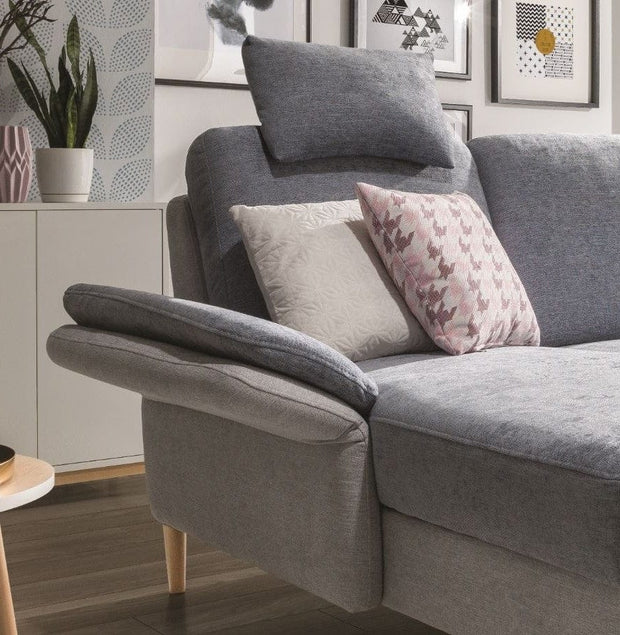 Divano Angolare Letto a sinistro 4 posti Sorimas Grigio (3)