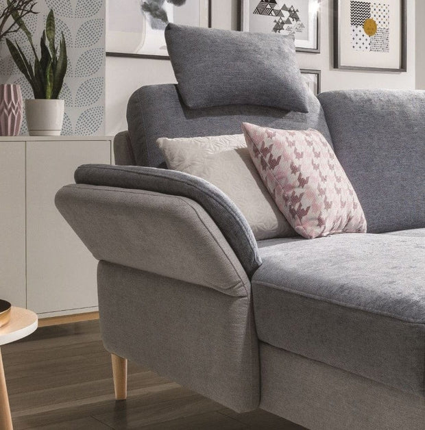 Divano Angolare Letto a sinistro 4 posti Sorimas Grigio (4)