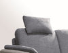Divano Angolare Letto a sinistro 4 posti Sorimas Grigio (6)