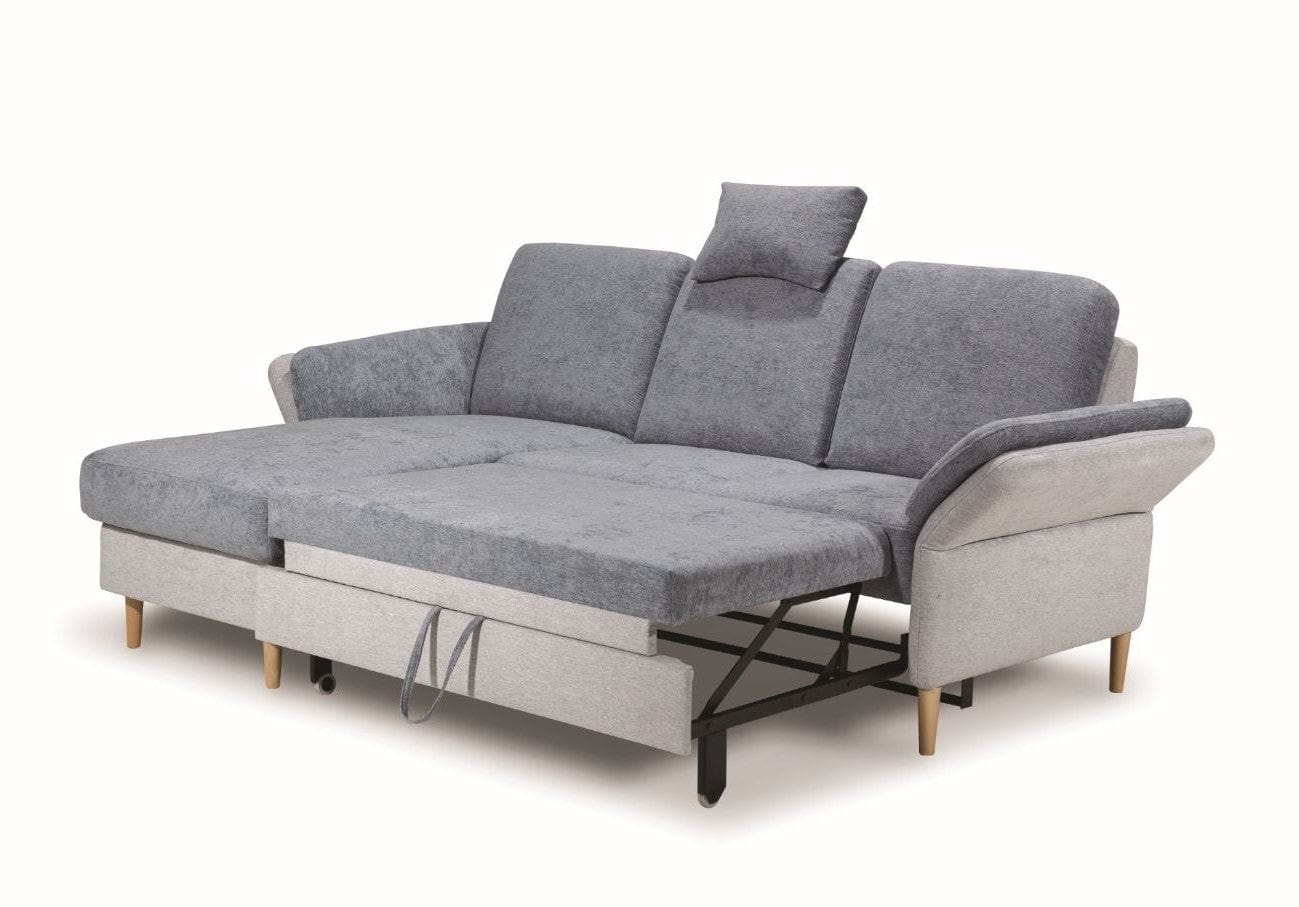 Divano Angolare Letto a sinistro 4 posti Sorimas Grigio (9)