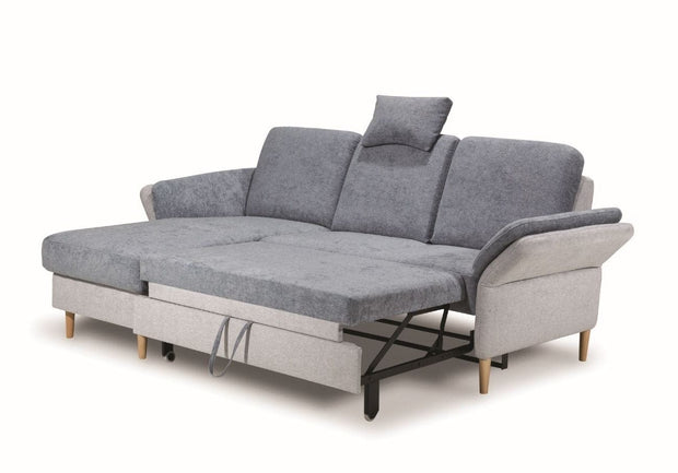 Divano Angolare Letto a sinistro 4 posti Sorimas Grigio (9)