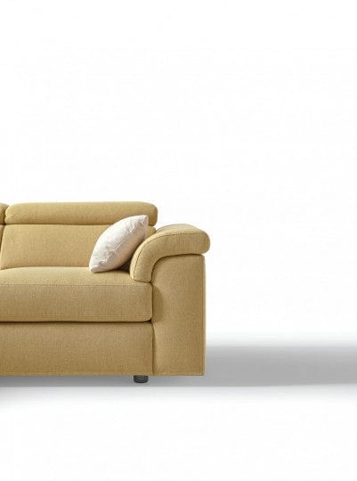 LeComfort Divano Angolare Letto a sinistro 5 posti Alessandris Giallo