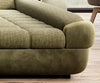 Wersal Divano Angolare Letto a sinistro 5 posti Infamy XL R1 Verde