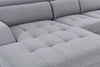 Divano Angolare Letto a sinistro 5 posti Tulonis Grigio (8)