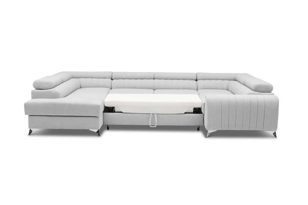 Eltap Divano Angolare Letto a sinistro 6 posti Louisette