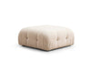 Asir Divano Angolare Modulare 3 posti in tessuto Bubble Crema
