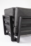 Bizzotto Divano Angolare Modulare da giardino Infinity Antracite