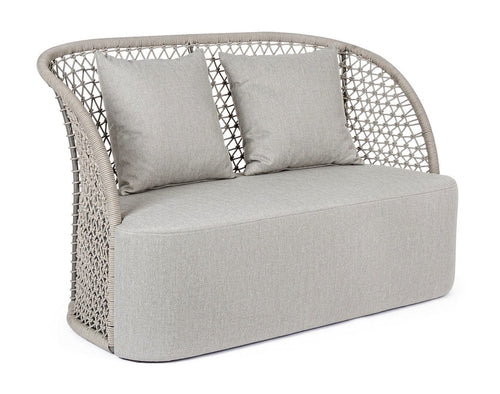 Bizzotto Divano da giardino 2 posti Cuyen Beige
