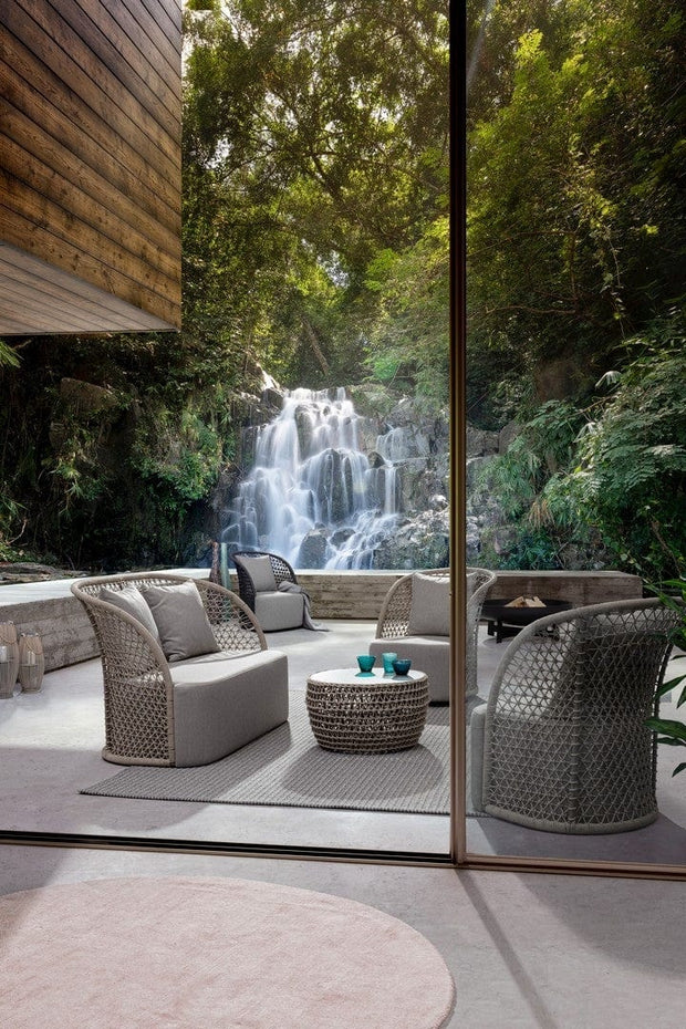 Bizzotto Divano da giardino 2 posti Cuyen Beige