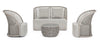 Bizzotto Divano da giardino 2 posti Cuyen Beige