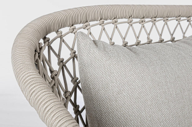 Bizzotto Divano da giardino 2 posti Cuyen Beige