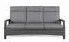 Bizzotto Divano da giardino 3 posti Britton JX55 Antracite