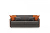 LeComfort Divano Letto 2 posti con contenitore Modire Grigio