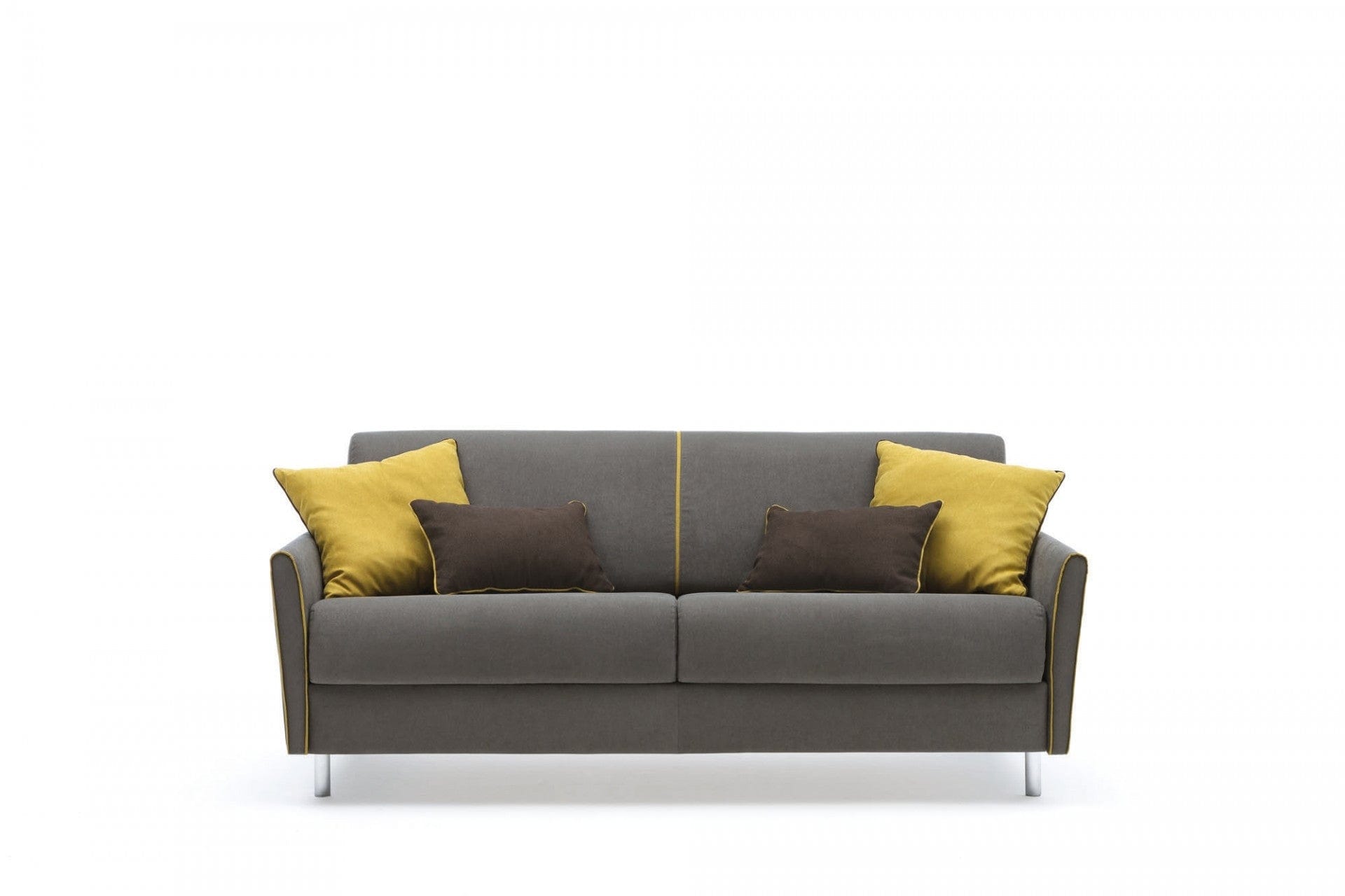 LeComfort Divano Letto 2 posti con contenitore Tabiti Grigio