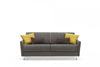 LeComfort Divano Letto 2 posti con contenitore Tabiti Grigio
