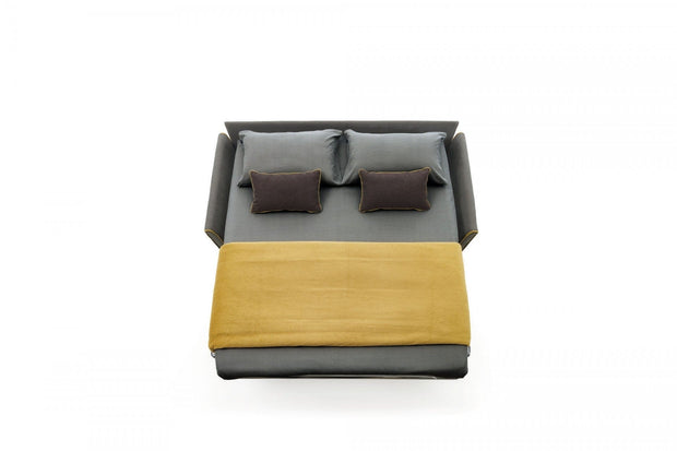 LeComfort Divano Letto 2 posti con contenitore Tabiti Grigio