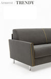 LeComfort Divano Letto 2 posti con contenitore Tabiti Grigio