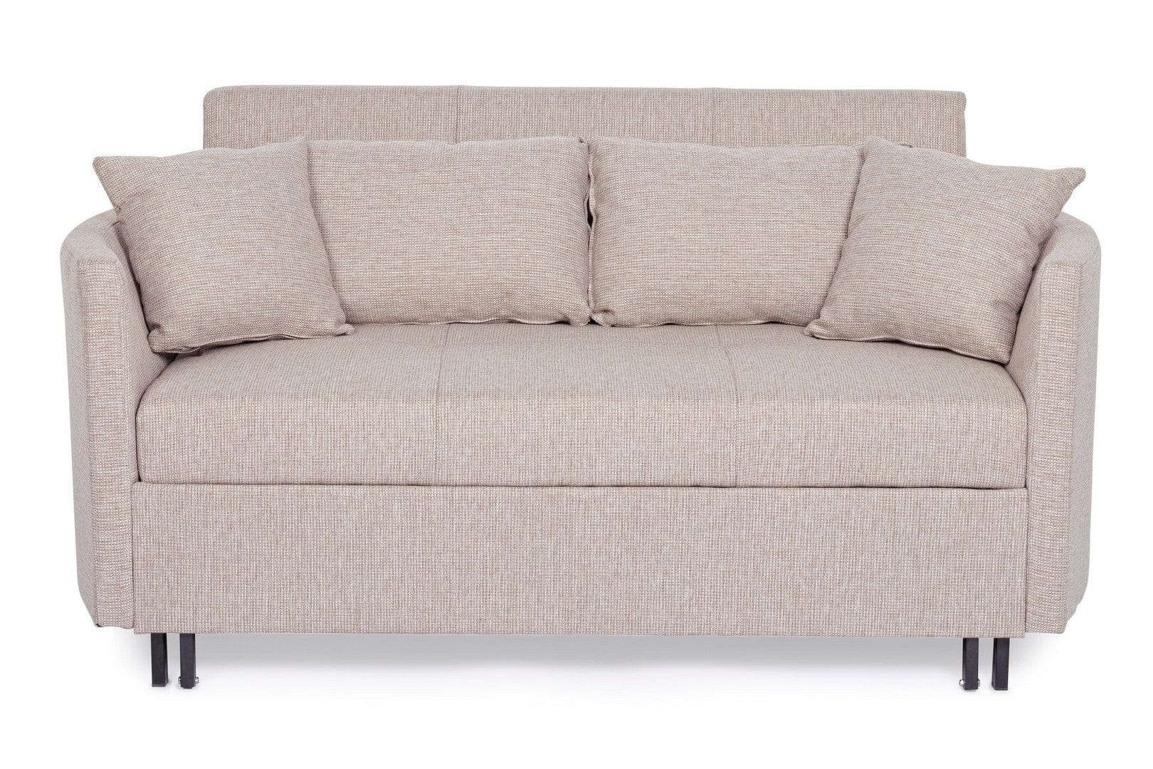 Bizzotto Divano Letto 2 posti in tessuto Clayton Beige