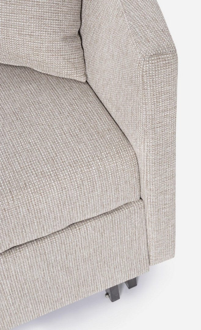 Bizzotto Divano Letto 2 posti in tessuto Clayton Beige
