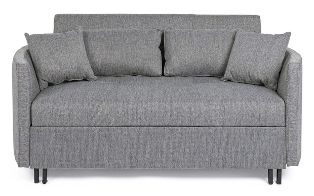 Bizzotto Divano Letto 2 posti in tessuto Clayton Grigio