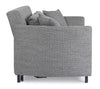 Bizzotto Divano Letto 2 posti in tessuto Clayton Grigio