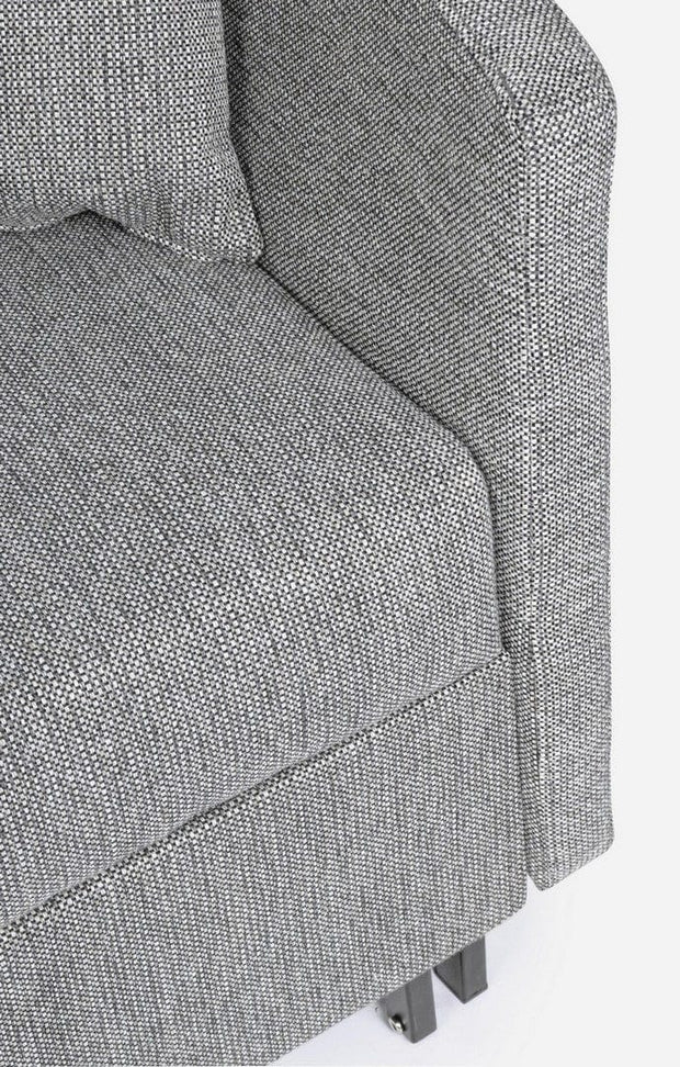 Bizzotto Divano Letto 2 posti in tessuto Clayton Grigio
