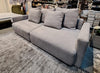 Divano Letto 3 posti con contenitore Espano Grigio (2)