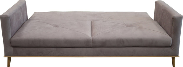 Divano Letto 3 posti con contenitore Lande Cappuccino (3)