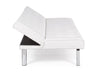 Bizzotto Divano Letto 3 posti in ecopelle Forbes Bianco