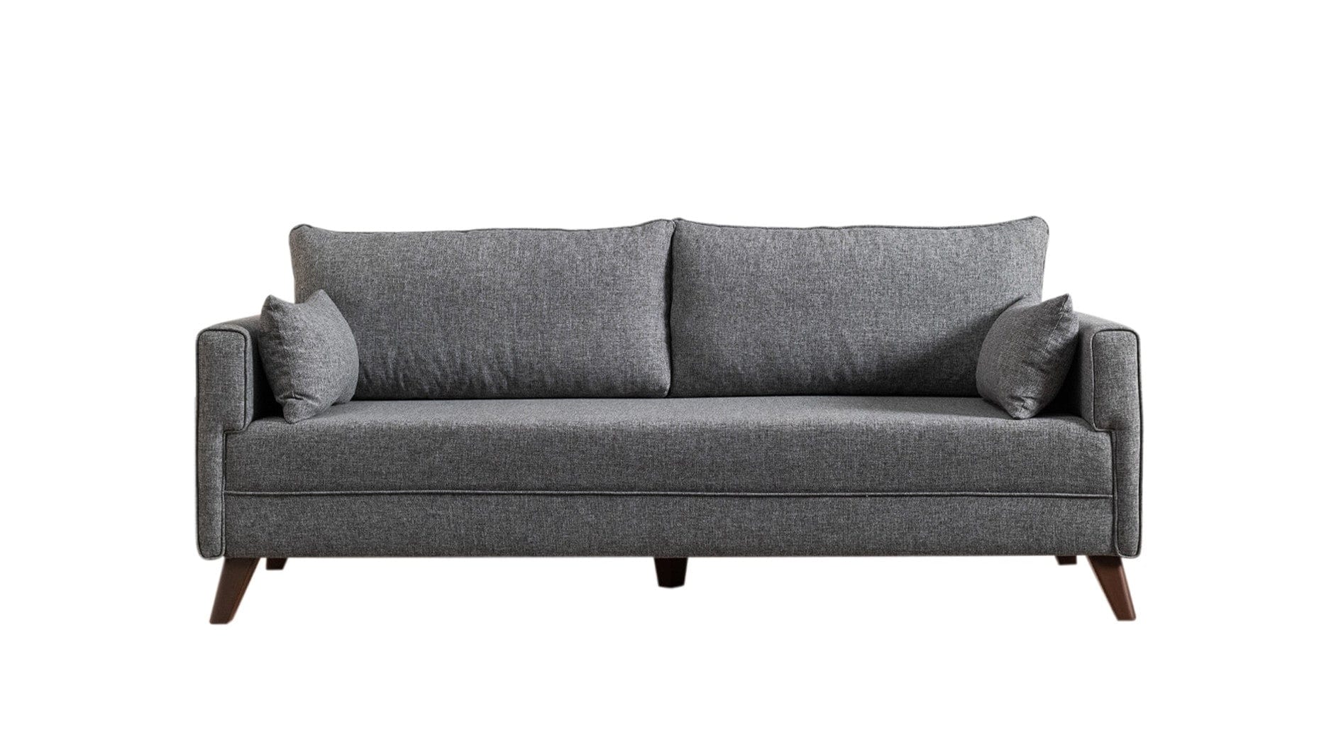 Asir Divano Letto 3 posti in tessuto Bella Grigio