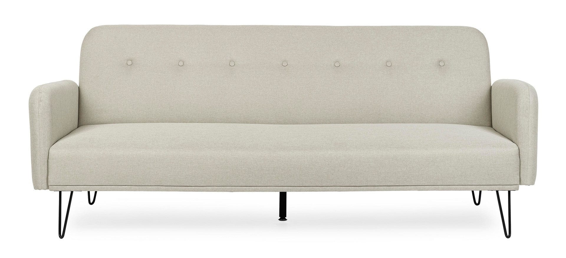Bizzotto Divano Letto 3 posti in tessuto Bridjet Beige