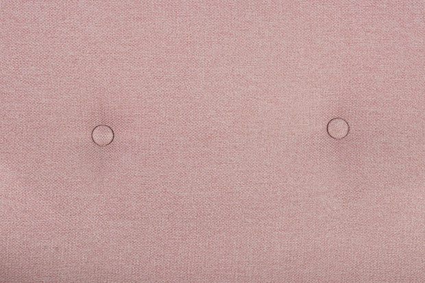 Bizzotto Divano Letto 3 posti in tessuto Bridjet Rosa