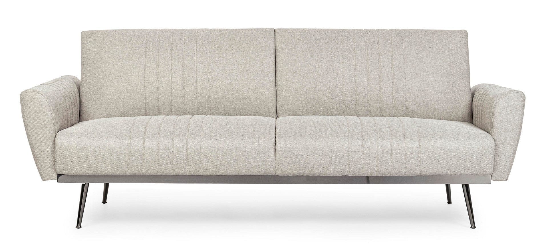 Bizzotto Divano Letto 3 posti in tessuto Johnny Beige