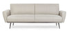 Bizzotto Divano Letto 3 posti in tessuto Johnny Beige
