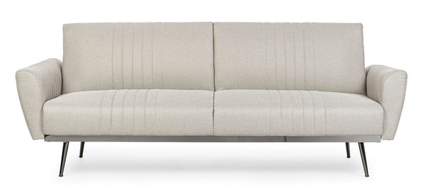 Bizzotto Divano Letto 3 posti in tessuto Johnny Beige