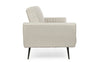 Bizzotto Divano Letto 3 posti in tessuto Johnny Beige