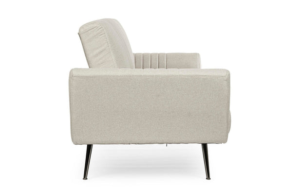 Bizzotto Divano Letto 3 posti in tessuto Johnny Beige