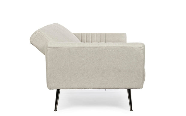 Bizzotto Divano Letto 3 posti in tessuto Johnny Beige