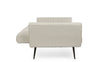 Bizzotto Divano Letto 3 posti in tessuto Johnny Beige