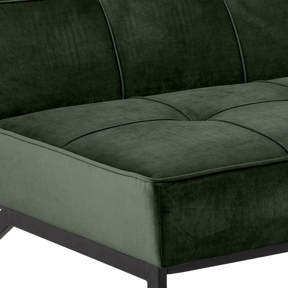 Actona Divano Letto 3 posti in tessuto Perugia Verde