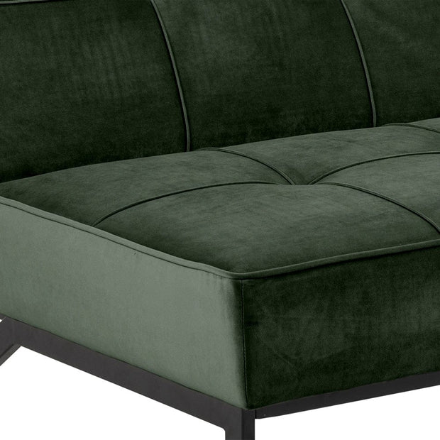 Actona Divano Letto 3 posti in tessuto Perugia Verde