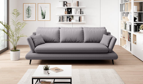 Wersal Divano Letto 3 posti Mate Grigio
