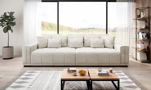 Wersal Divano Letto 3 posti Mindelis Crema
