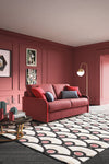 LeComfort Divano Letto 3 posti Sabrini Rosso