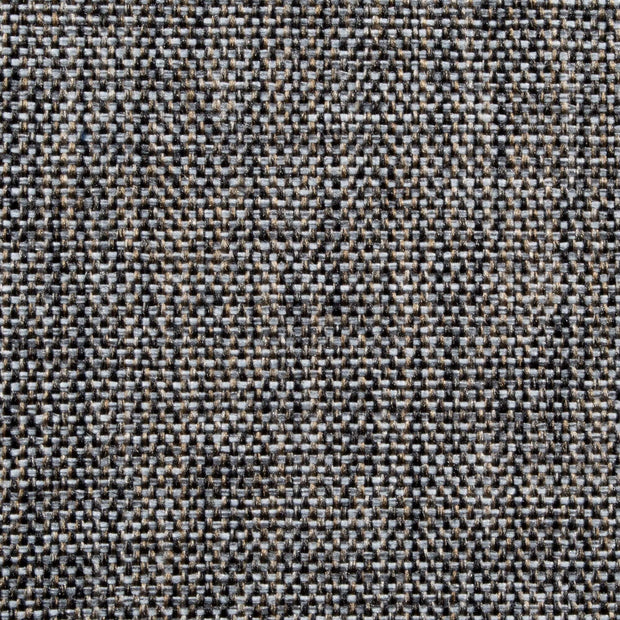 Serhat Divano letto con contenitore, imbottito in tessuto 3 posti Los Angeles Grey K2, L220xL84xH86 cm