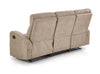 Halmar Divano Reclinabile a 3 posti in tessuto Osmond 3S Beige