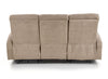 Halmar Divano Reclinabile a 3 posti in tessuto Osmond 3S Beige