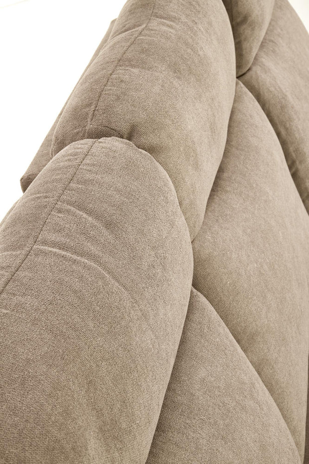 Halmar Divano Reclinabile a 3 posti in tessuto Osmond 3S Beige