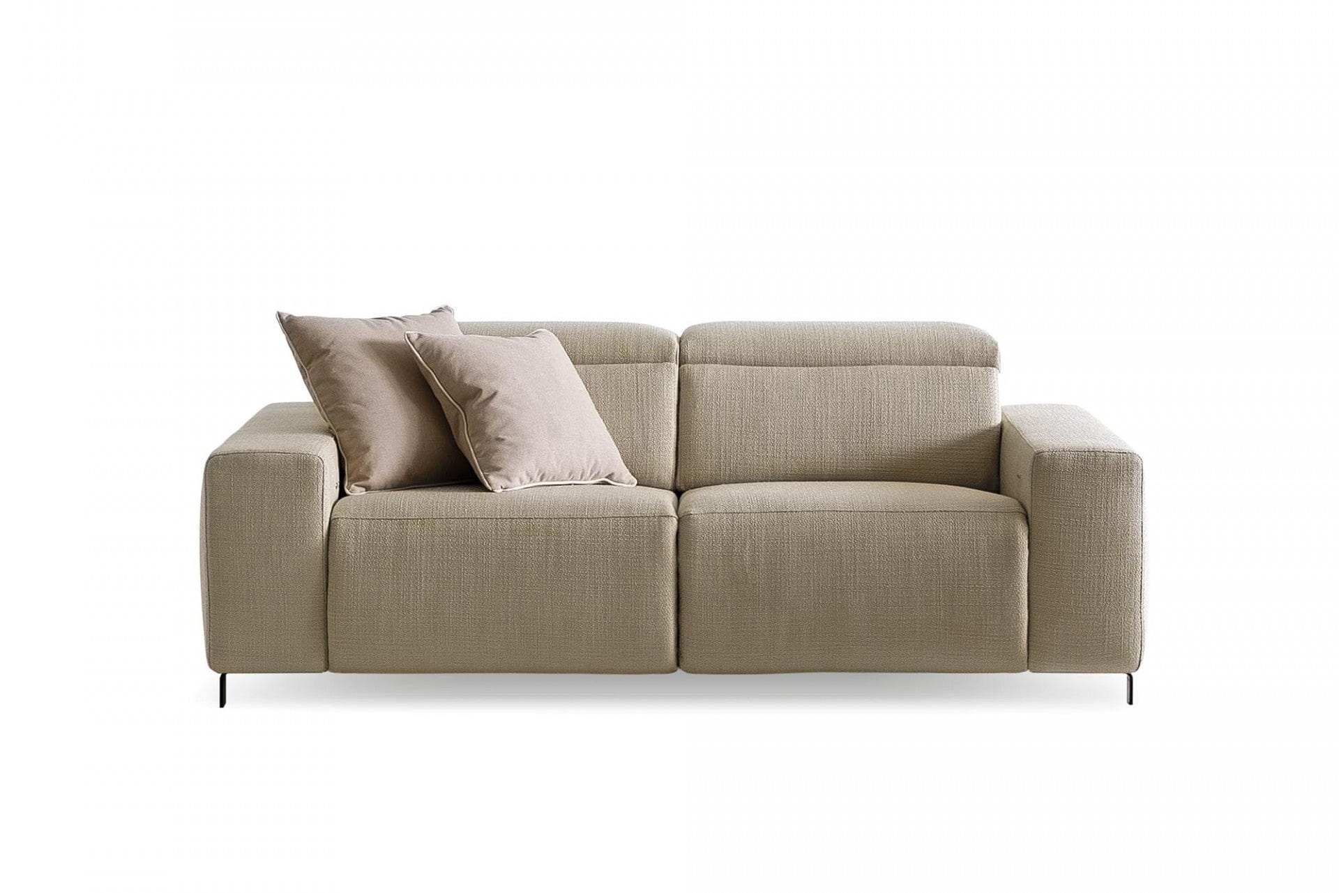 LeComfort Divano relax elettrico 2 posti Sebian Beige