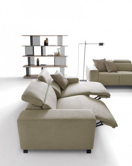 LeComfort Divano relax elettrico 2 posti Sebian Beige